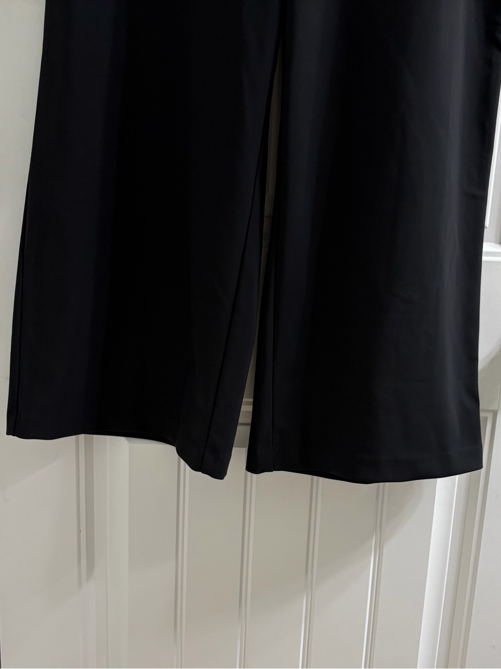 Mack + Liam Black Women's Wide Leg Pull On Cropped Culottes Pants 12 - Picture 4 of 8